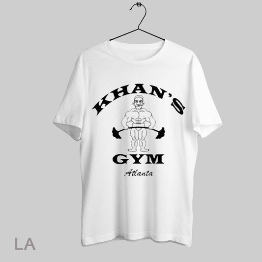 Top Khans Gym White 2025 T Shirt Sweatshirt Hoodie Shirt