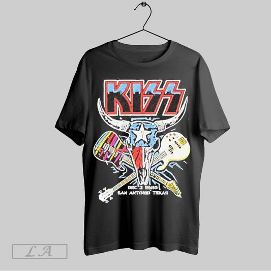 Top Kiss San Antonio Texas 1985 2025 T Shirt Sweatshirt Hoodie Shirt