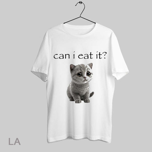 Top Kitten Can I Eat It T Shirt Sweatshirt Hoodie Shirt