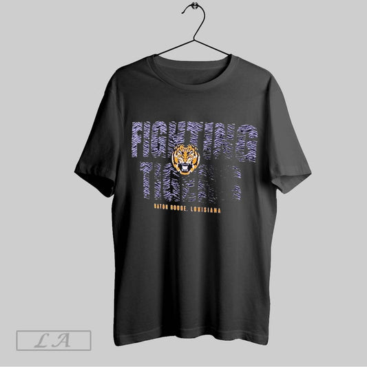 Top Lsu Tigers Fighting Tigers Baton Rouge Louisiana Campus T Shirt Sweatshirt Hoodie Shirt