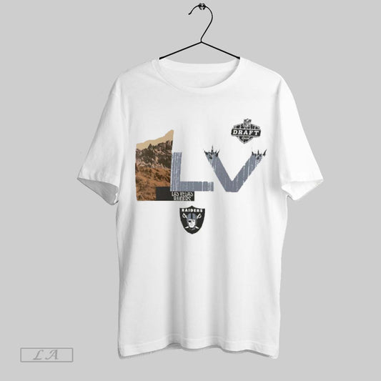 Top Las Vegas Raiders 2025 Nfl Draft T Shirt Sweatshirt Hoodie Shirt