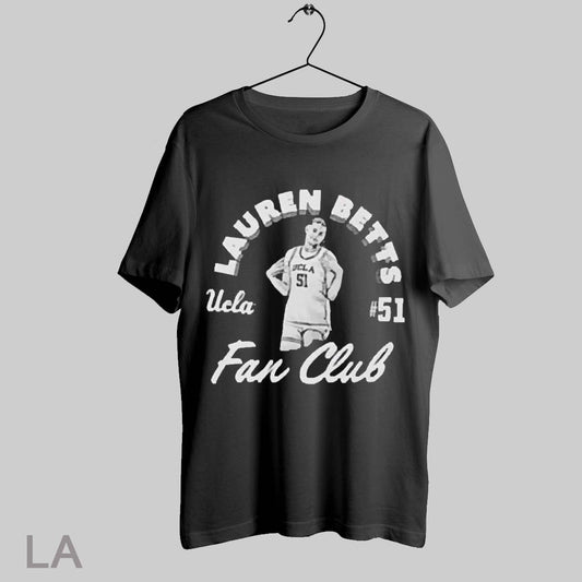 Top Lauren Betts Ucla Fan Club 2025 T Shirt Sweatshirt Hoodie Shirt