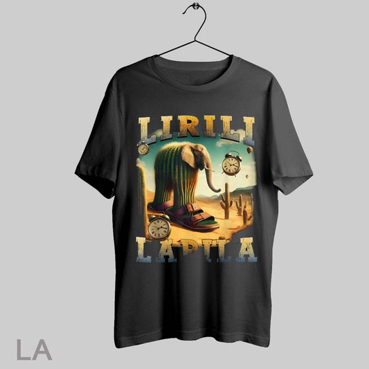 Top Lirili Larila Italian Brainrot Cactus Elephant T Shirt Sweatshirt Hoodie Shirt