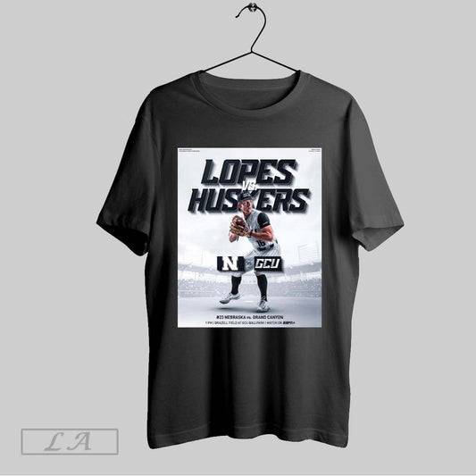 Top Lopes Vs Huskers Grand Canyon Antelopes Vs Nebraska Cornhuskers Baseball Brazell Field At Gcu Ballpark Poster T Shirt