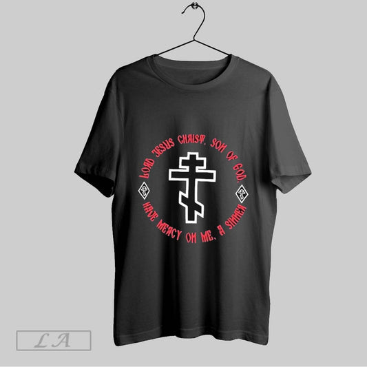 Top Lord Jesus Christ Son Of God Have Mercy On Me A Sinner T Shirt Sweatshirt Hoodie Shirt