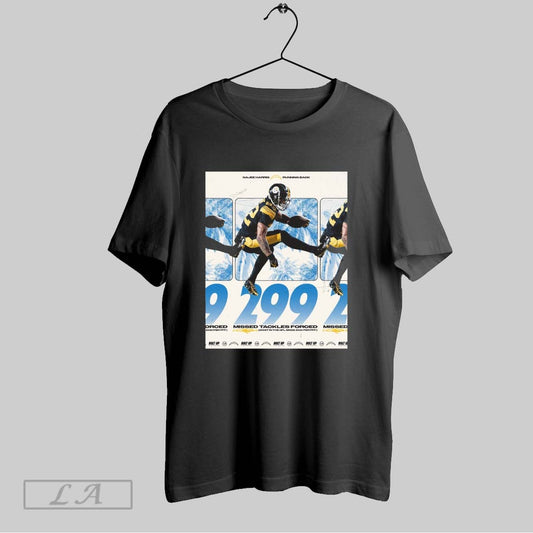 Top Los Angeles Chargers Najee Harris Running Back 299 Missed Tackles Forced Os In The Nfl Since 2021 Signature Poster T Shirt Sweatshirt Tee Shirt