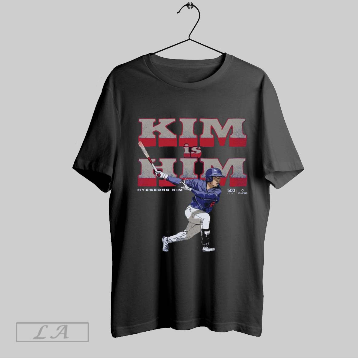 Top Los Angeles Dodgers Mlb Baseball 2025 Hyeseong Kim Kim Is Him Painting T Shirt Sweatshirt Hoodie Shirt