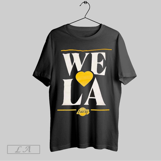 Top Los Angeles Lakers We Are La T Shirt Sweatshirt Hoodie Shirt
