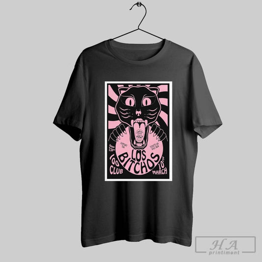 Top Los Bitchos At 100 Club In London Uk On March 10 2025 Show Poster T Shirt