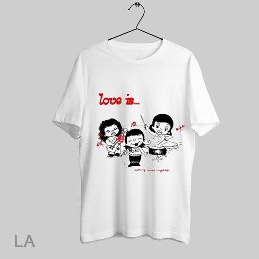 Top Love Is Making Noise Together T Shirt Sweatshirt Hoodie Shirt