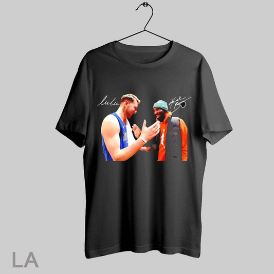 Top Luka Doncic And Kobe Bryant Iconic Basketball Fan Tribute T Shirt Sweatshirt Hoodie Shirt