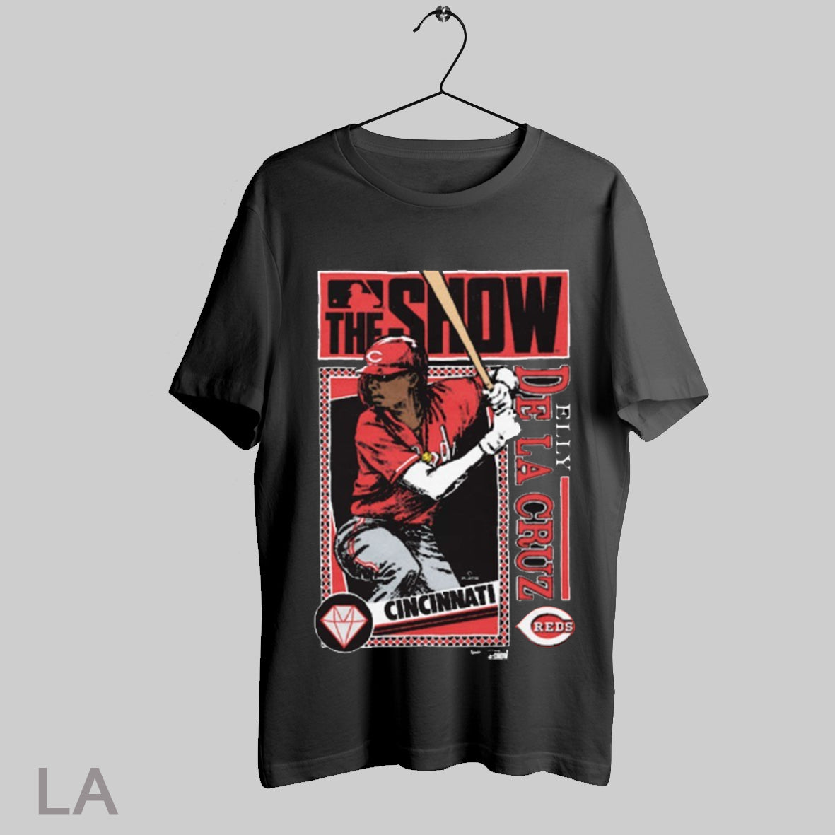 Top Mlb The Show Elly De La Cruz Cincinnati Reds 2025 T Shirt Sweatshirt Hoodie Shirt