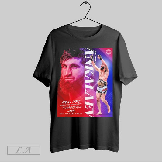 Top Magomed Ankalaev Is The New Ufc Light Heavyweight Champion T Shirt Sweatshirt Hoodie Shirt