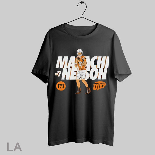 Top Malachi Nelson Utep Miners Football 2025 T Shirt Sweatshirt Hoodie Shirt
