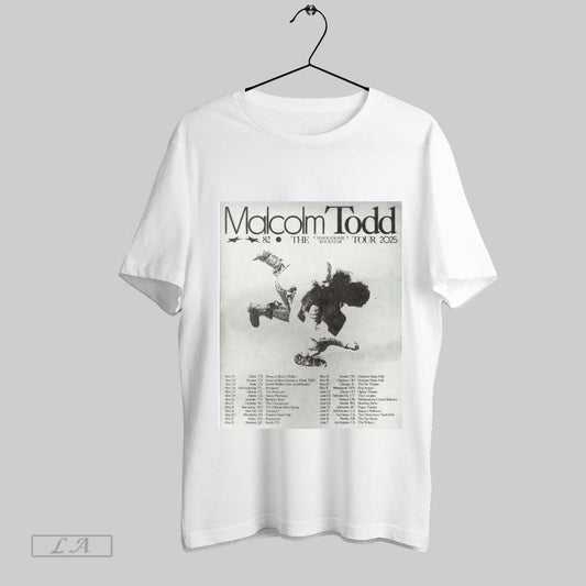 Top Malcolm Todd The Wholesome Rockstar Tour 2025 T Shirt Sweatshirt Hoodie Shirt