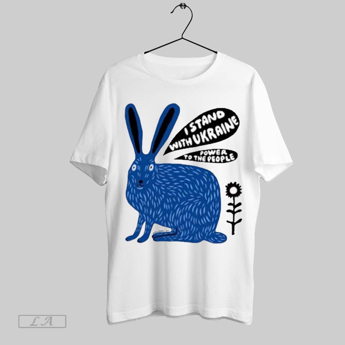 Top Martha Rich I Stand With Ukraine Power To The People Bunny T Shirt Sweatshirt Hoodie Shirt