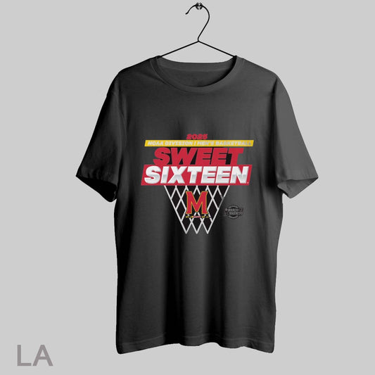 Top Maryland Terrapins Ncaa Division I Mens Basketball Sweet Sixteen March Madness Traditional 2025 T Shirt Sweatshirt Hoodie Shirt