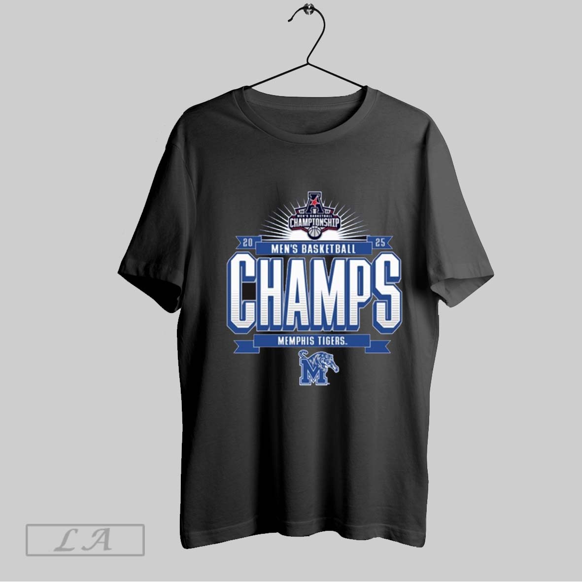 Top Memphis Tigers 2025 Ncaa Aac Mens Basketball Conference Tournament Champions T Shirt Sweatshirt Hoodie Shirt