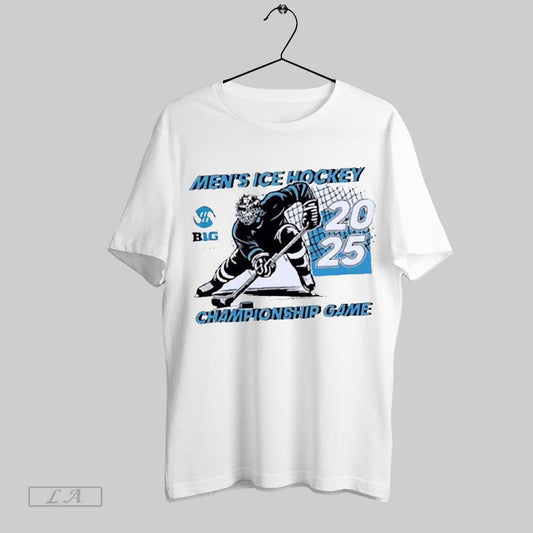 Top Mens Ice Hockey Big Ten Tournament Championship Game 2025 T Shirt Sweatshirt Hoodie Shirt