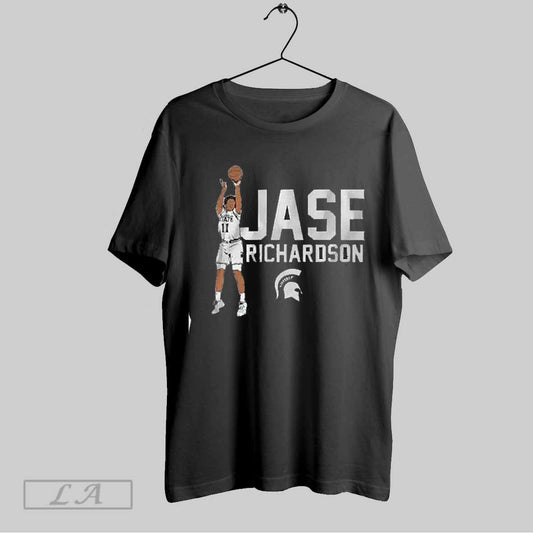 Top Michigan State Spartans Basketball Ncaa Division I Jase Richardson 2025 T Shirt Sweatshirt Hoodie Shirt