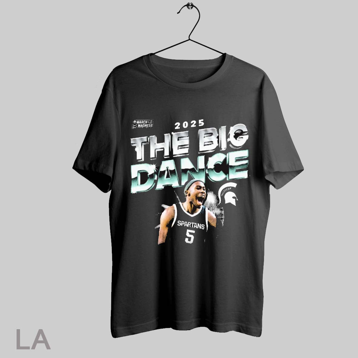 Top Michigan State Spartans Basketball Trejuan Holloman The Big Dance March Madness 2025 T Shirt Sweatshirt Hoodie Shirt