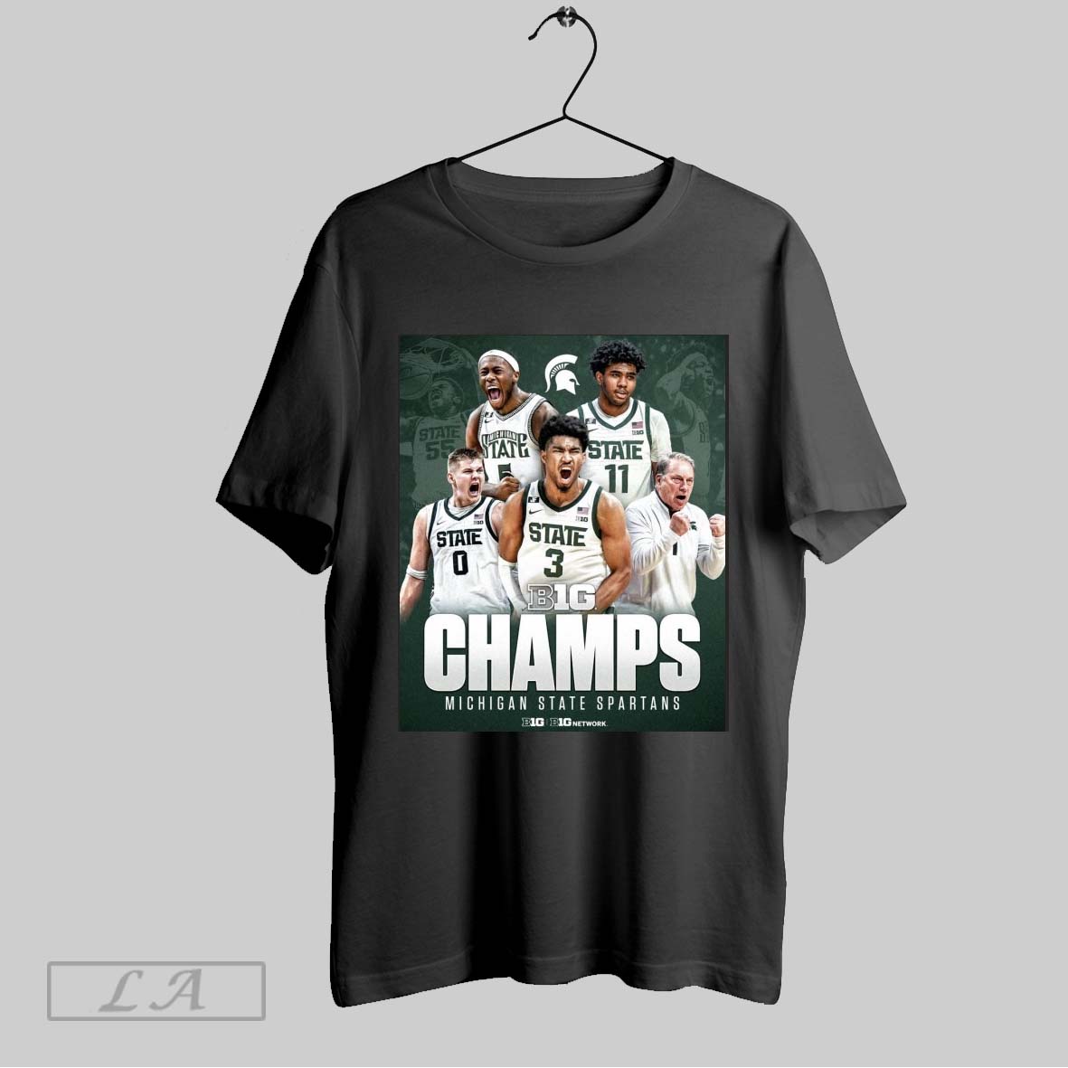 Top Michigan State Is The Big Ten Champion For 2024 2025 T Shirt Sweatshirt Hoodie Shirt