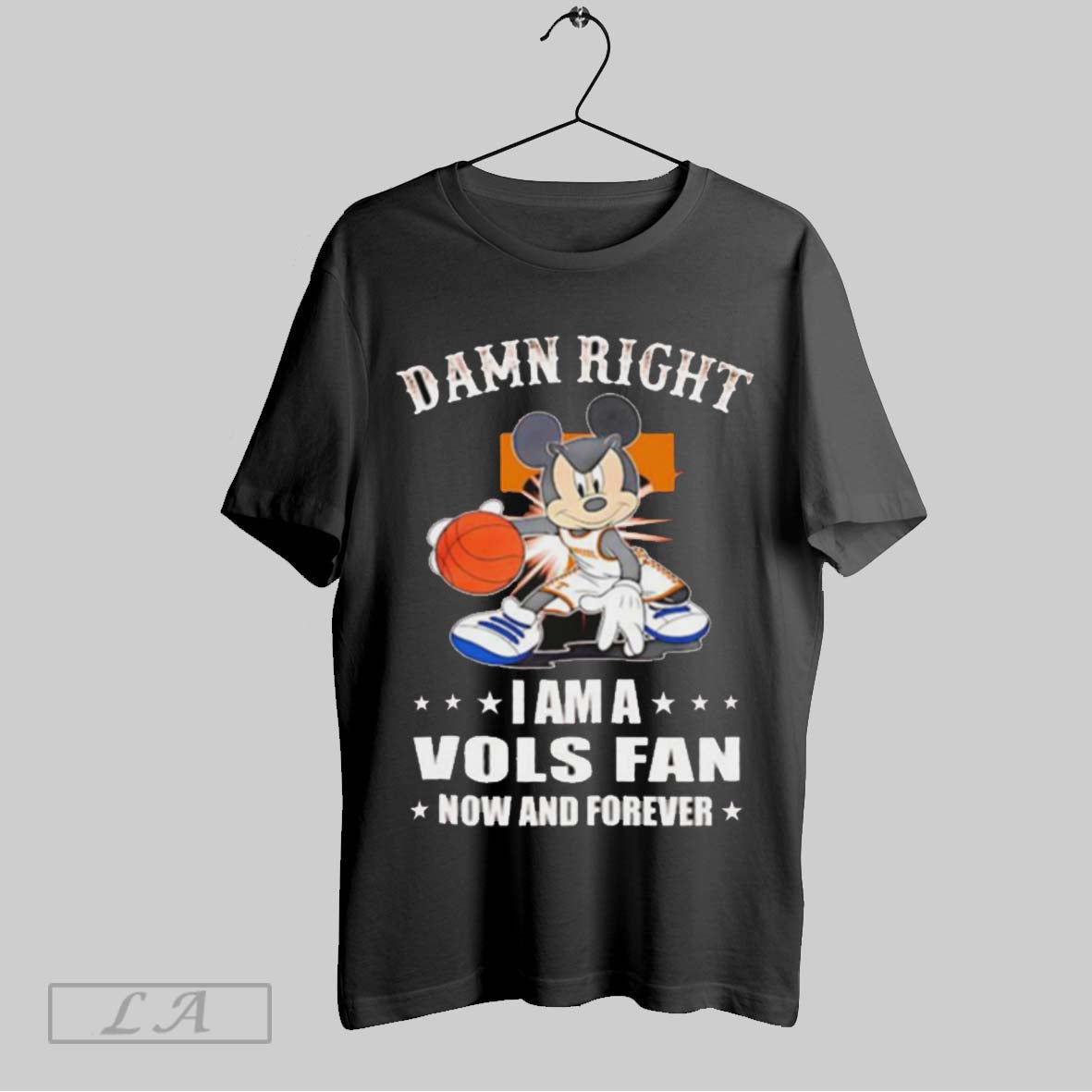 Top Mickey Mouse Damn Right I Am A Volunteers Basketball Fan Now And Forever T Shirt Sweatshirt Hoodie Shirt