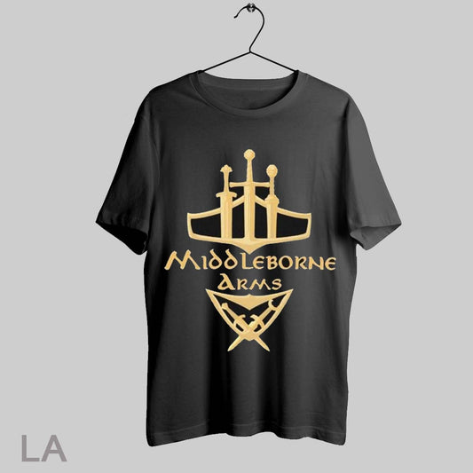 Top Middleborne Arms Swords T Shirt Sweatshirt Hoodie Shirt