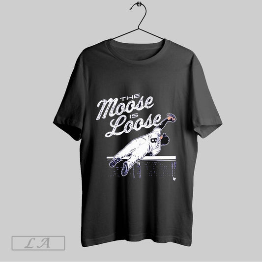 Top Mike Moustakas The Moose Is Loose T Shirt Sweatshirt Hoodie Shirt