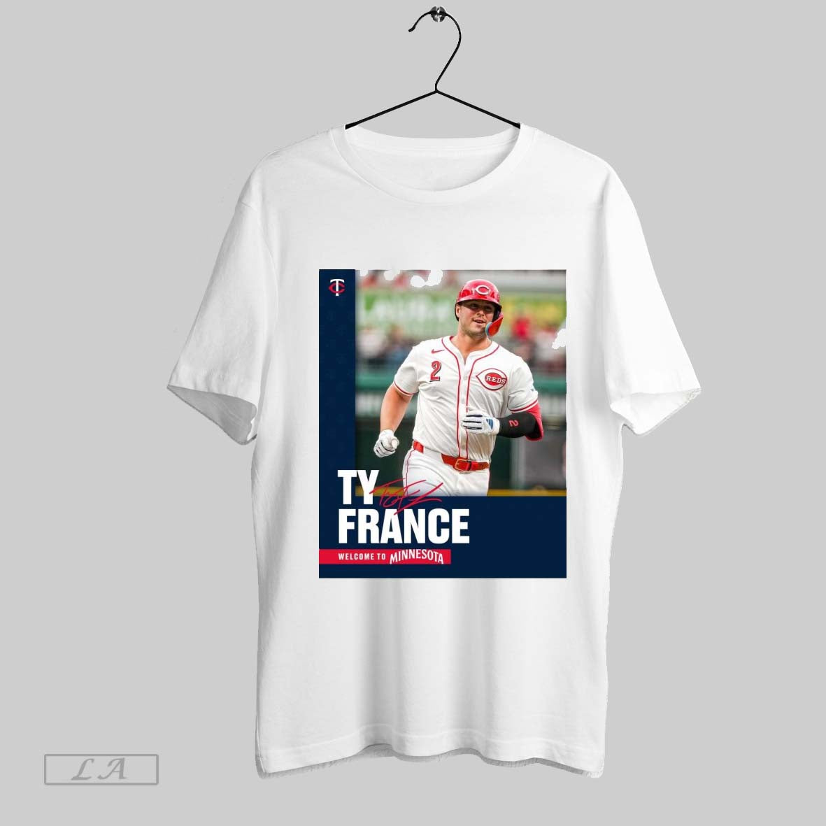 Top Minnesota Twins Baseball Signed Ty France Welcome To Minnesota Signature Poster T Shirt