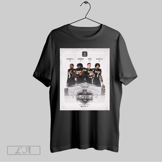 Top Missouri Football Luther Burden Lll Armand Membou Brady Cook Theo Wease Jr Nfl Scouting Combine 2025 Poster Sweatshirt T Shirt