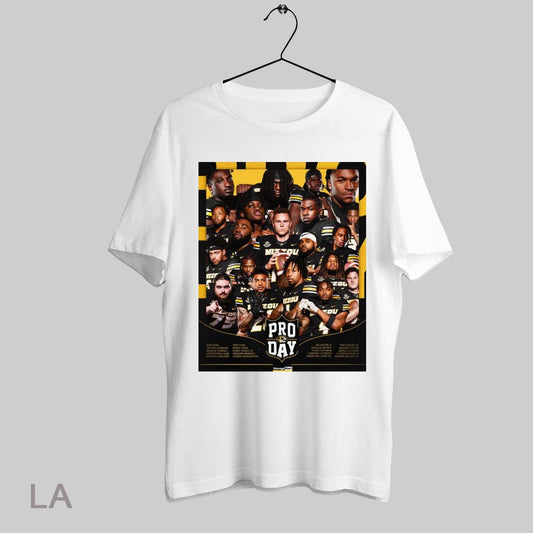 Top Missouri Tigers Football 20 Tigers 2025 Pro Day Nate Noel Trevez Johnson Marcus Carroll Poster Sweatshirt Tee Shirt