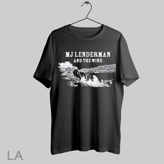Top Mj Lenderman And The Wind Landscape T Shirt Sweatshirt Hoodie Shirt