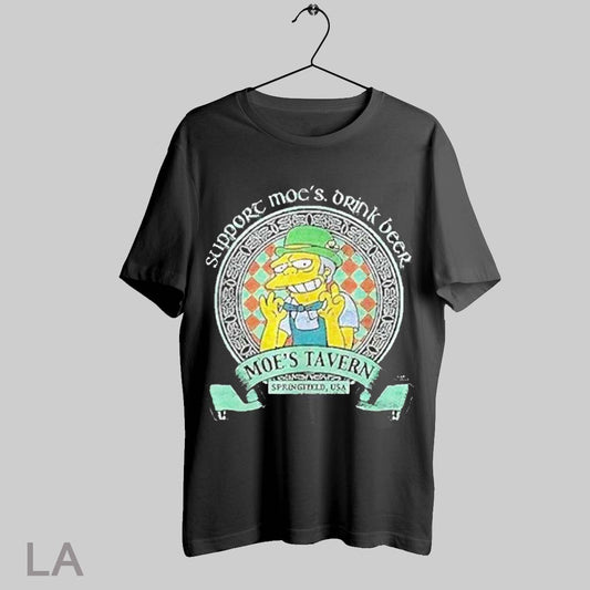Top Moe Szyslak Support Moes Drink Beer Moes Tavern 2025 T Shirt Sweatshirt Hoodie Shirt