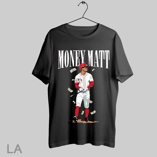 Top Money Matt Mclain Cincinnati Reds Baseball Mlb Graphic 2025 T Shirt Sweatshirt Hoodie Shirt