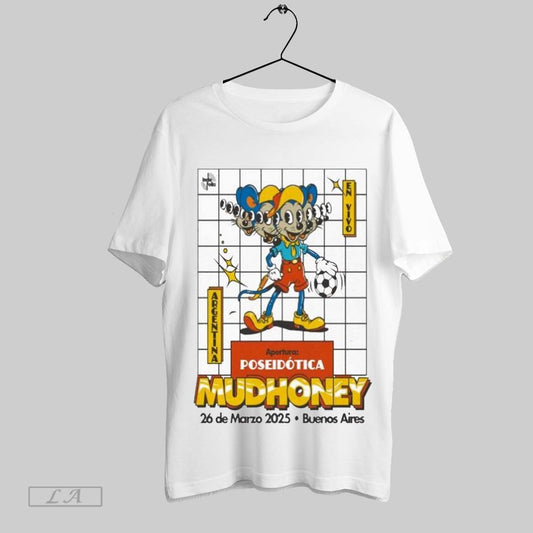 Top Mudhoney March 26 2025 Teatro Vorterix Buenos Aires Argentina T Shirt Sweatshirt Hoodie Shirt