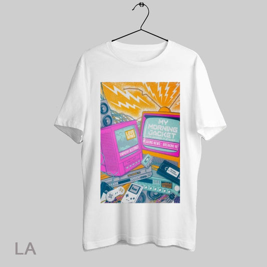 Top My Morning Jacket Breaking News Chattanooga Tn Tour 2025 T Shirt Sweatshirt Hoodie Shirt