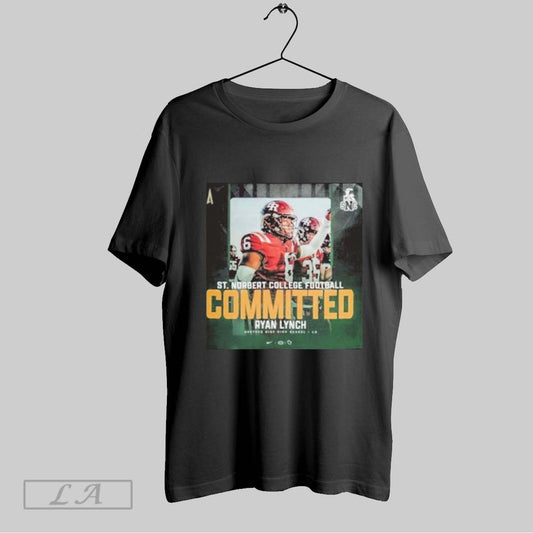 Top Nacc St Norbert College Football Committed Ryan Lynch Brother Rice High School Lb Poster T Shirt Sweatshirt Hoodie Shirt