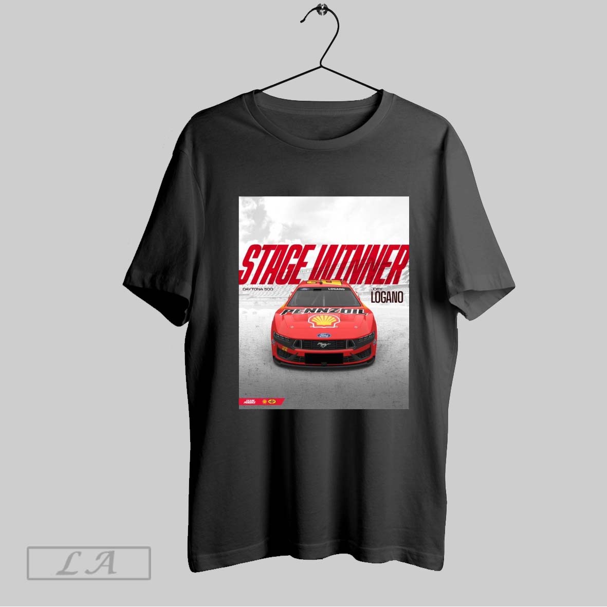 Top Nascar Stage Winner 2025 Daytona 500 Is Joey Logano Poster T Shirt