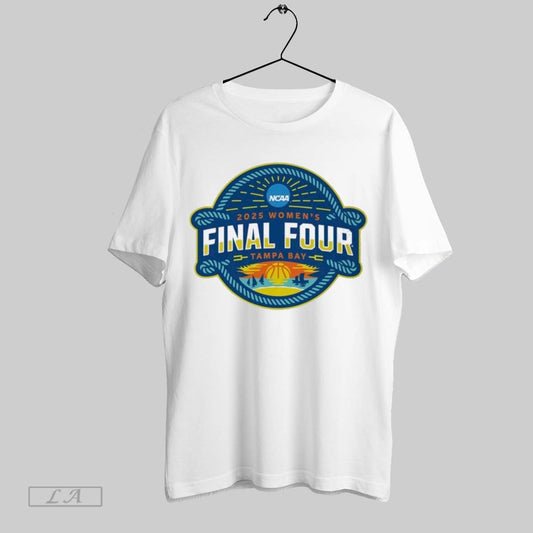 Top Ncaa 2025 Womens Basketball Final Four Tampa Bay Logo T Shirt Sweatshirt Hoodie Shirt