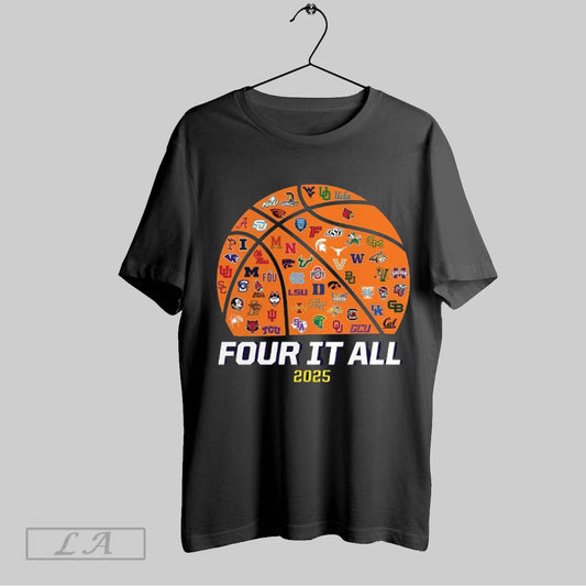 Top Ncaa Womens Basketball Tournament March Madness Four It All 2025 Catch And Shoot T Shirt Sweatshirt Hoodie Shirt