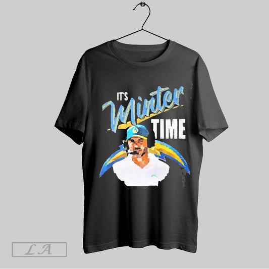 Top Nfl 2024 Los Angeles Chargers Jesse Minter Its Minter Time 2025 T Shirt Sweatshirt Hoodie Shirt