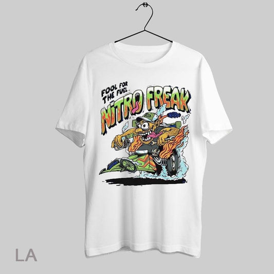 Top Nhra Nitro Freak Fool For The Fuel T Shirt Sweatshirt Hoodie Shirt