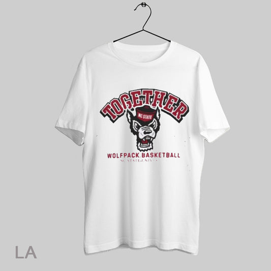 Top Nc State University Together Wolfpack Basketball 2025 T Shirt Sweatshirt Hoodie Shirt