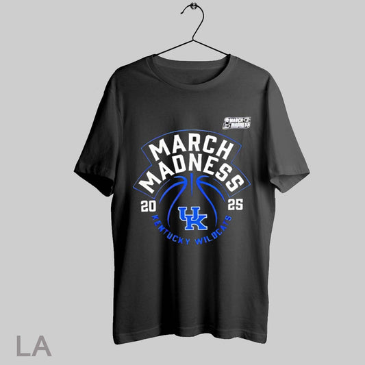 Top Ncaa Mens Basketball 2025 Kentucky Wildcats March Madness T Shirt Sweatshirt Hoodie Shirt