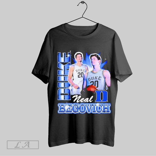 Top Neal Begovich Duke Blue Devils 90s Graphic T Shirt Sweatshirt Hoodie Shirt