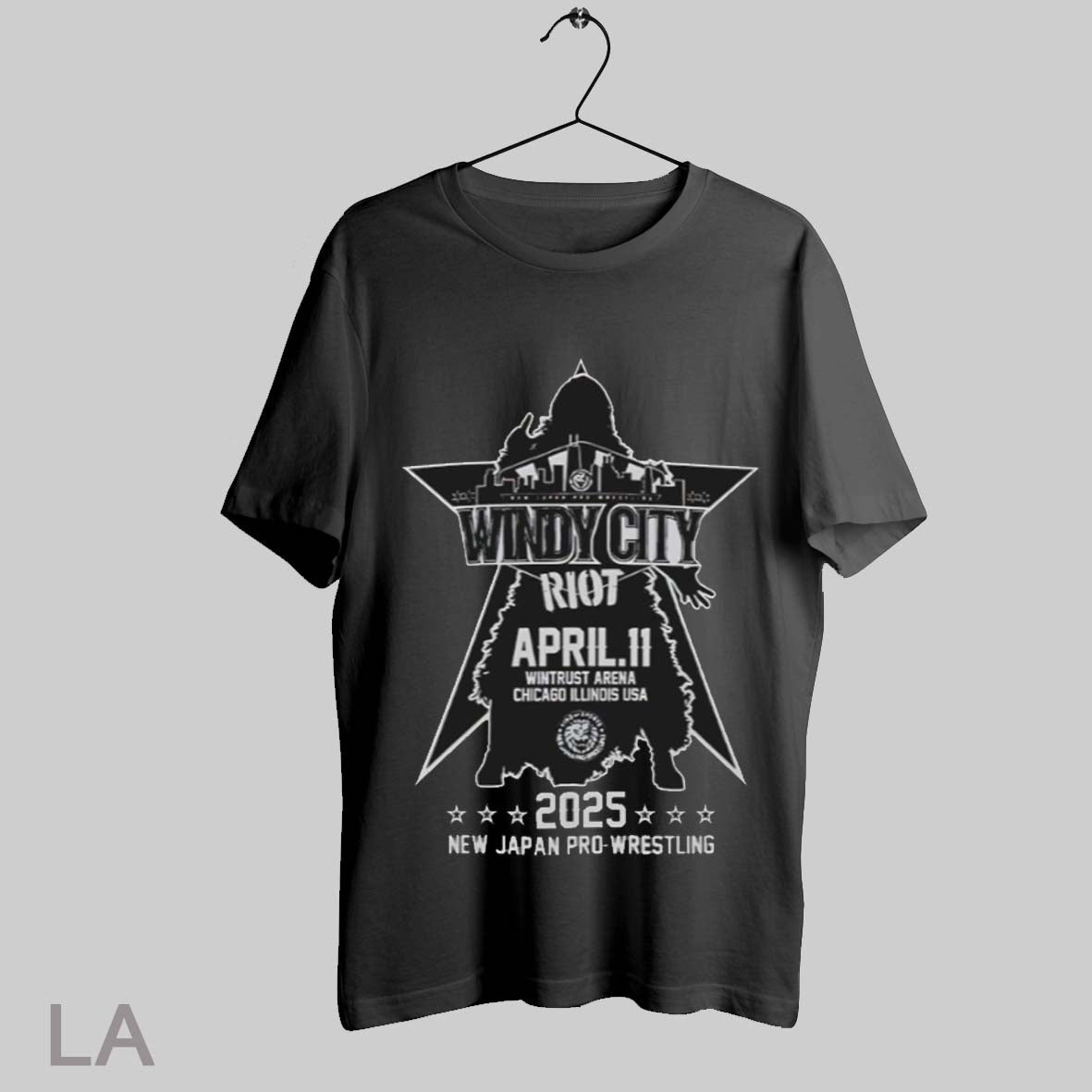 Top New Japan Pro Wrestling Windy City Riot 2025 Event Logo T Shirt Sweatshirt Hoodie Shirt
