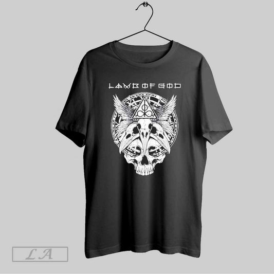 Top New Lamb Of God Time Skull Shirt T Shirt Sweatshirt Hoodie Shirt