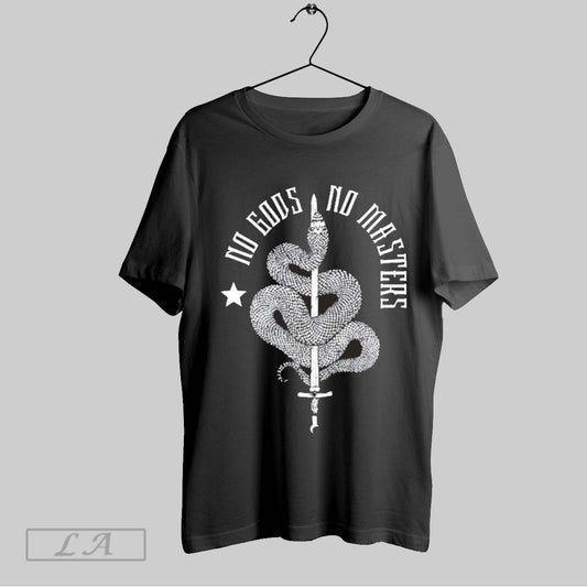 Top No Gods No Masters New T Shirt Sweatshirt Hoodie Shirt