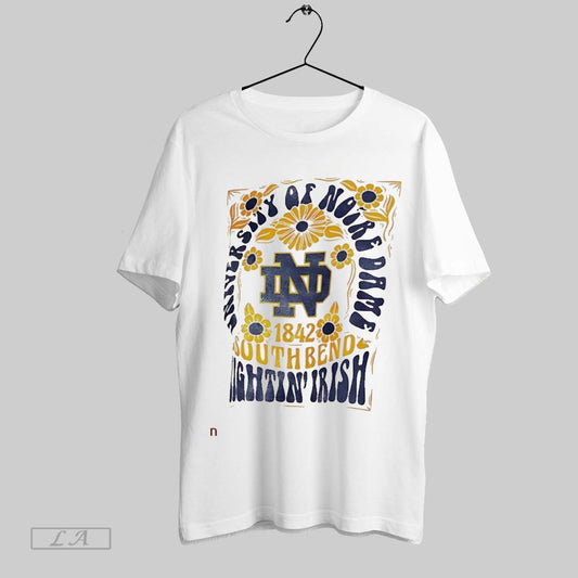 Top Notre Dame Fighting Irish Pressbox Womens Harmony 1842 Vintage T Shirt Sweatshirt Hoodie Shirt